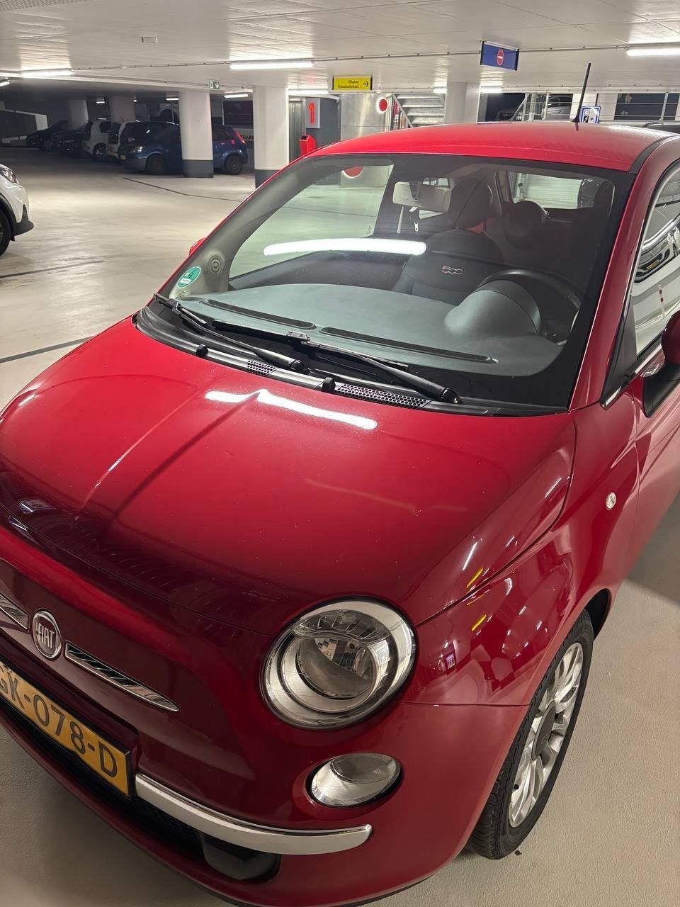 Fiat 500 0.9 80pk Twinair Turbo Dualogic 2015 Rood, 31 €/maand, Origineel Nederlands, 26 km/l, Particulier