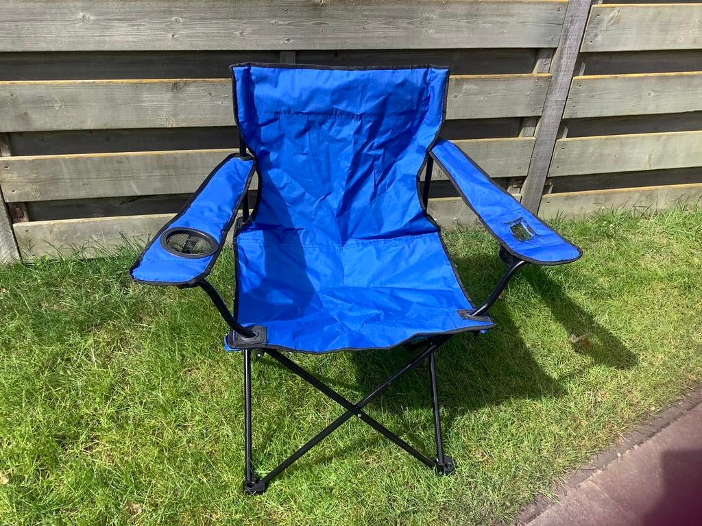 Vlinderstoel opvouwbaar, Caravans en Kamperen, Ophalen, Zo goed als nieuw, Campingstoel