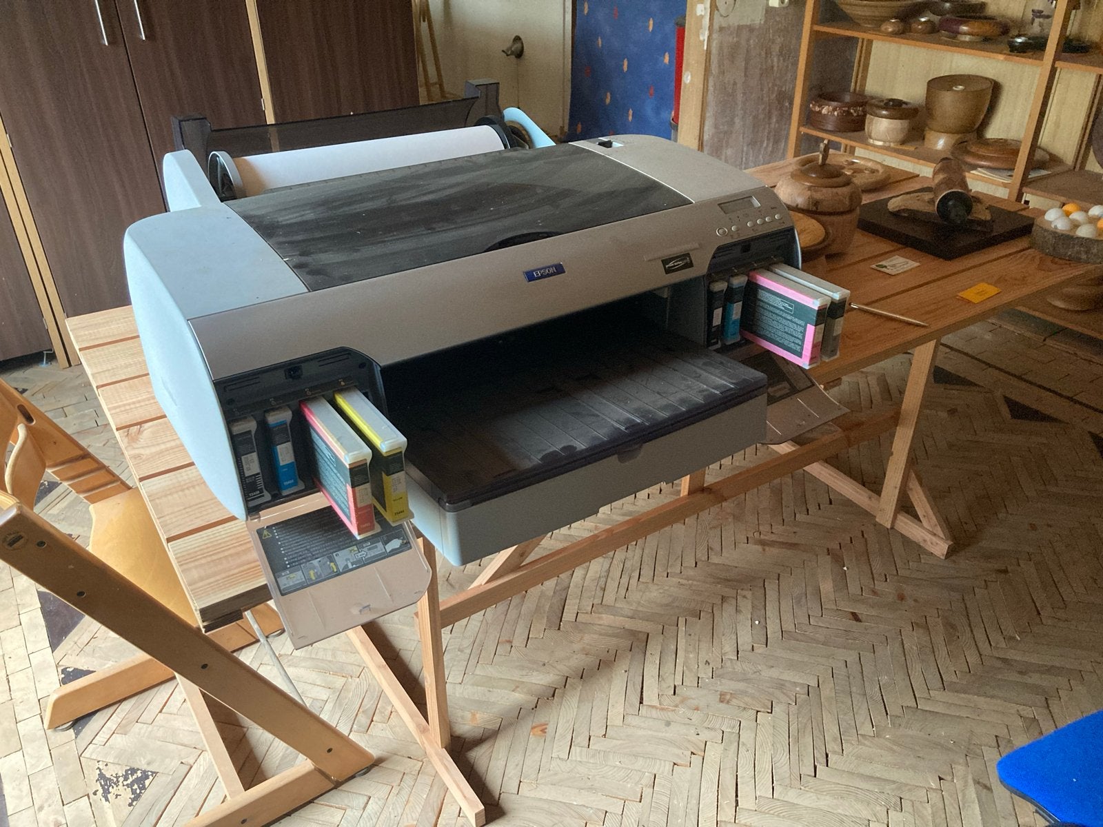Epson Stylus Pro 4000 grootformaat printer, Ophalen, Gebruikt, Printer, Inkjetprinter