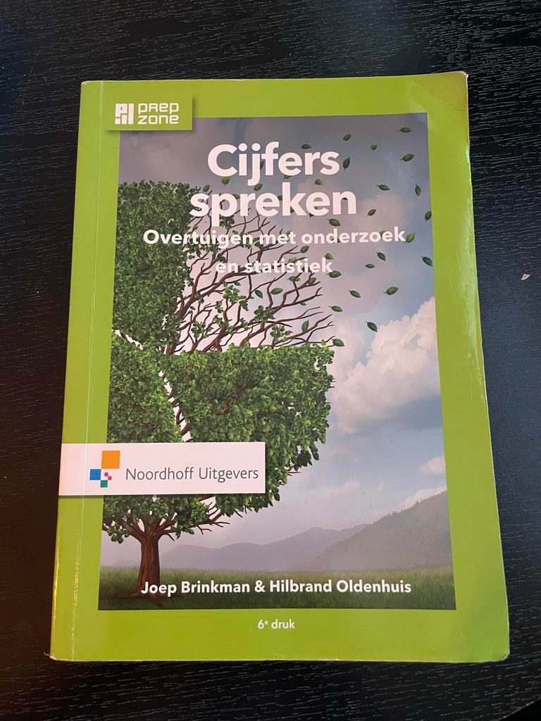 Cijfers spreken - Overzicht met onderzoek en statistiek, Ophalen of Verzenden, Gamma, Gelezen, HBO
