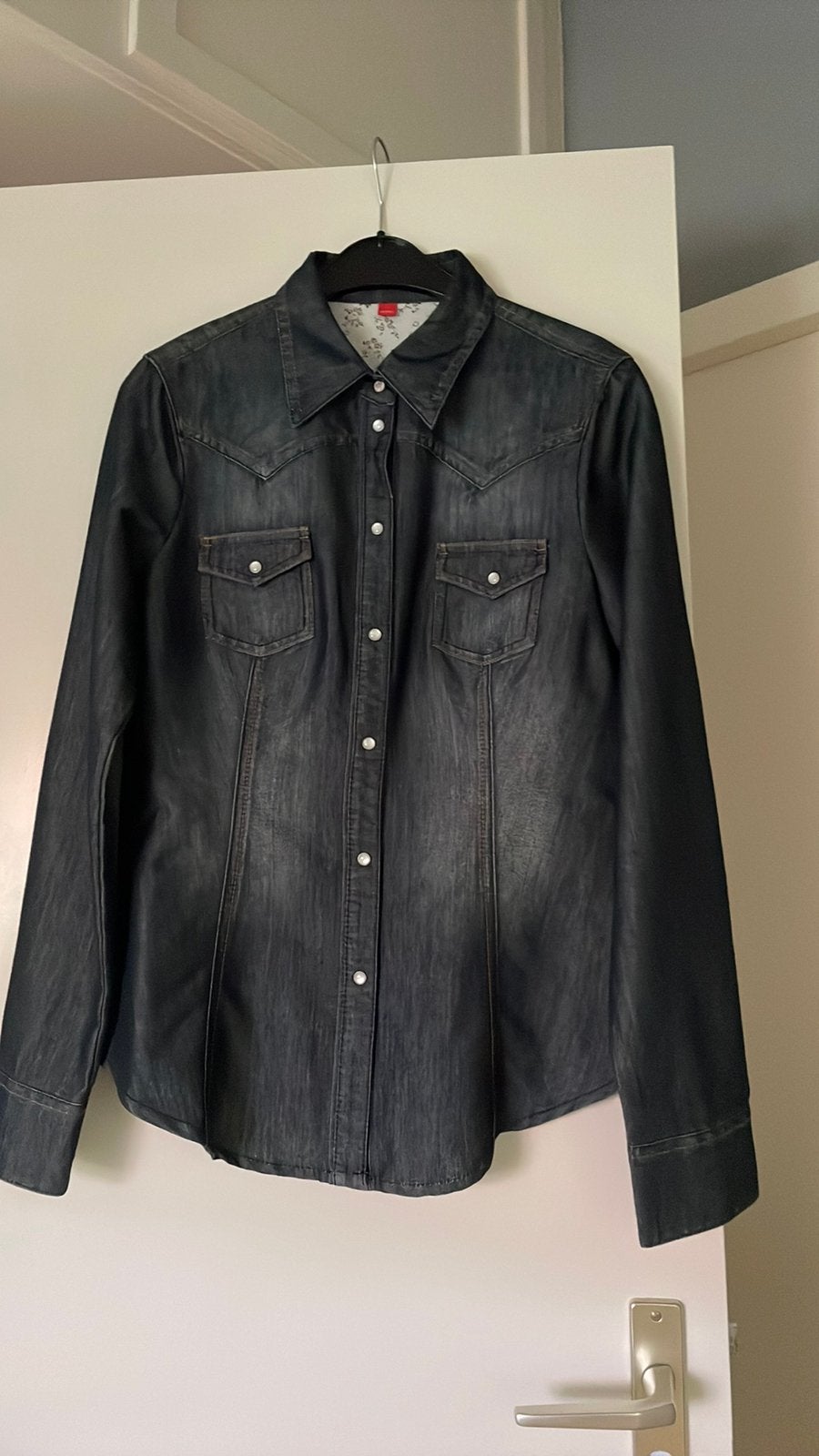 Esprit denim blouse maat L, Ophalen of Verzenden, Nieuw, Maat 42/44 (L), Blauw