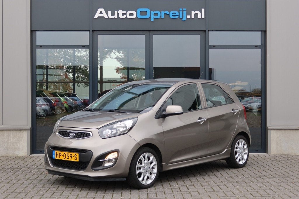 Kia PICANTO 1.2 CVVT AUTOMAAT Super Pack Clima, Stoelverwarm, Euro 5, 86 pk, Gebruikt, 1340 kg
