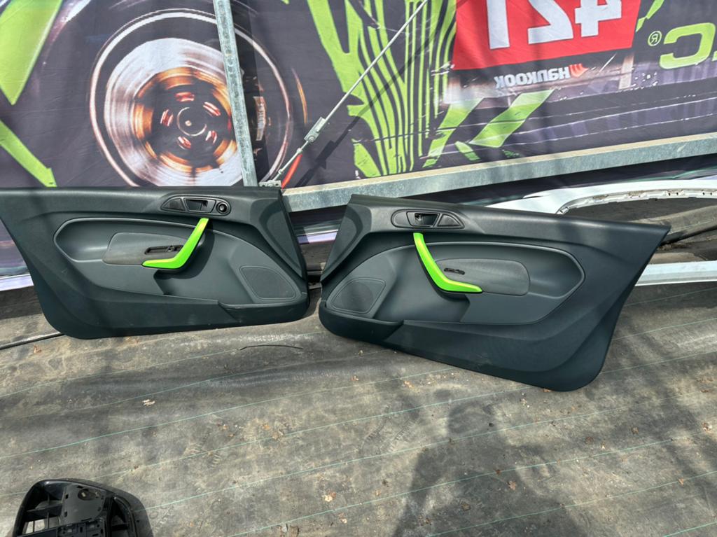 Ford fiesta mk7 deur bekleding / panelen / kaarten, Auto-onderdelen, Interieur en Bekleding, Ophalen, Ford