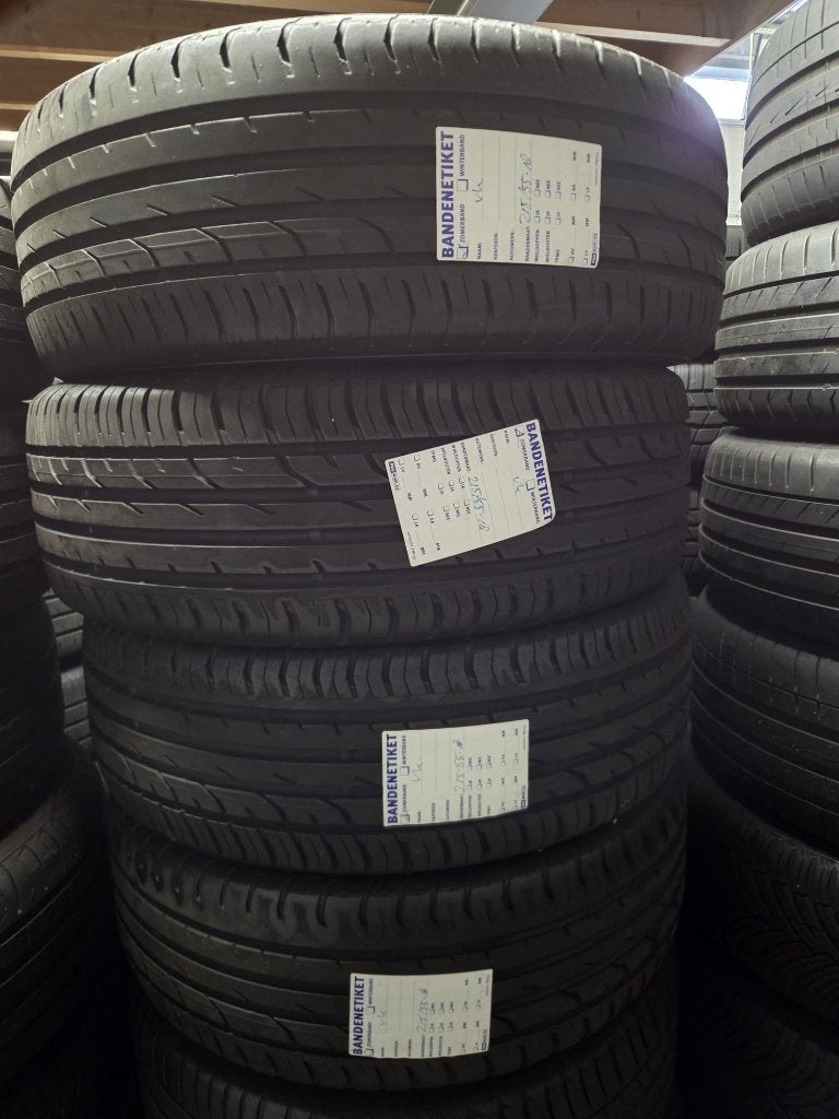 Continental 215-55-18 zomerbanden, Auto-onderdelen, Banden en Velgen, Ophalen, 18 inch, Band(en), Personenwagen
