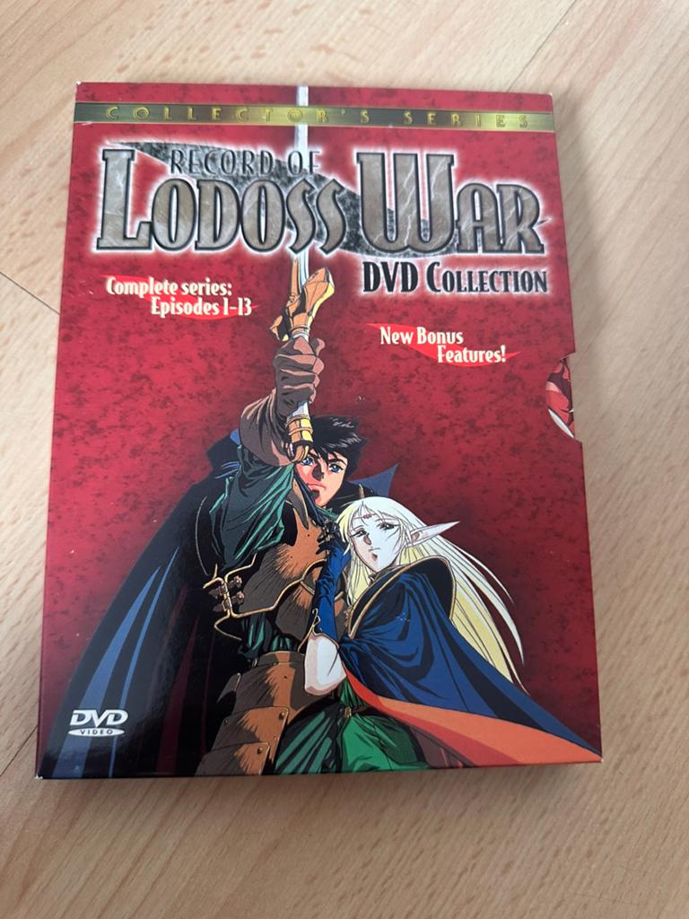 Record of Lodoss War Chronicles of the Heroic Knight Anime!, Vanaf 12 jaar, Ophalen of Verzenden, Zo goed als nieuw, Anime (Japans)