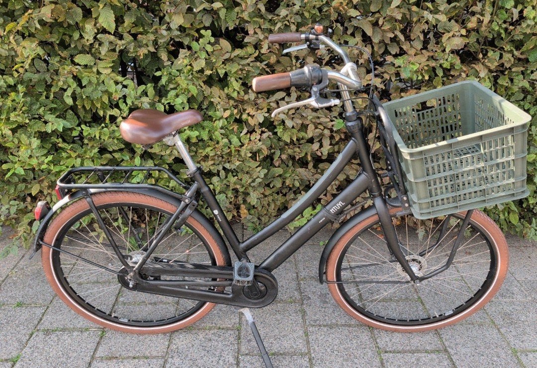 van Tuyl Porter dames fiets, Ophalen, Versnellingen, Trommelrem, 53 tot 56 cm