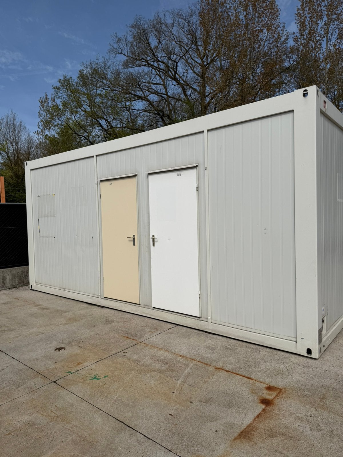 Sanitairunit,wc unit, toiletruimte,container., Ophalen