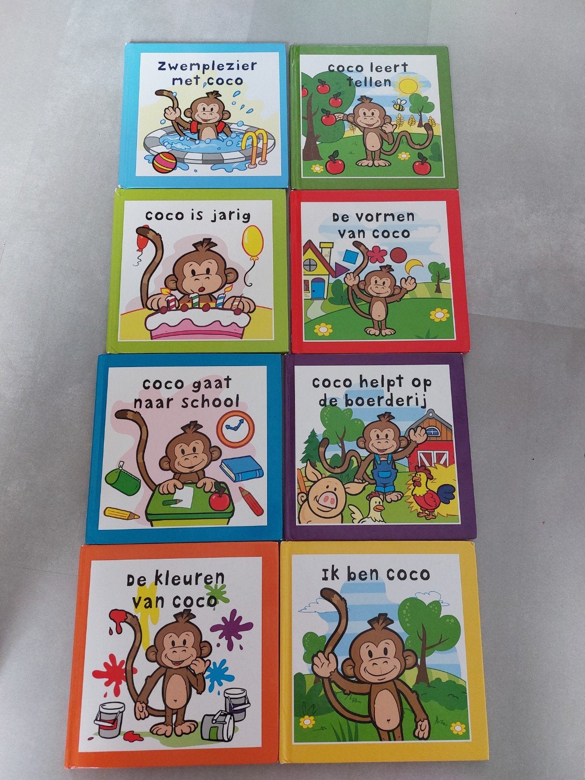Complete serie kinderboekjes Coco het aapje, Boeken, Kinderboeken | Baby's en Peuters, Ophalen of Verzenden, Gelezen