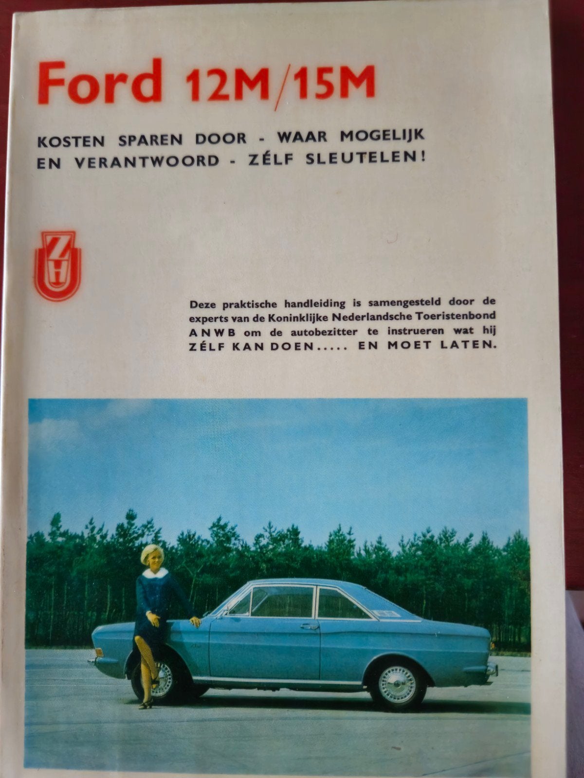 onderhoudsboekje Ford Taunus 12M en 15M, Ford, ANWB, Ophalen of Verzenden, Zo goed als nieuw