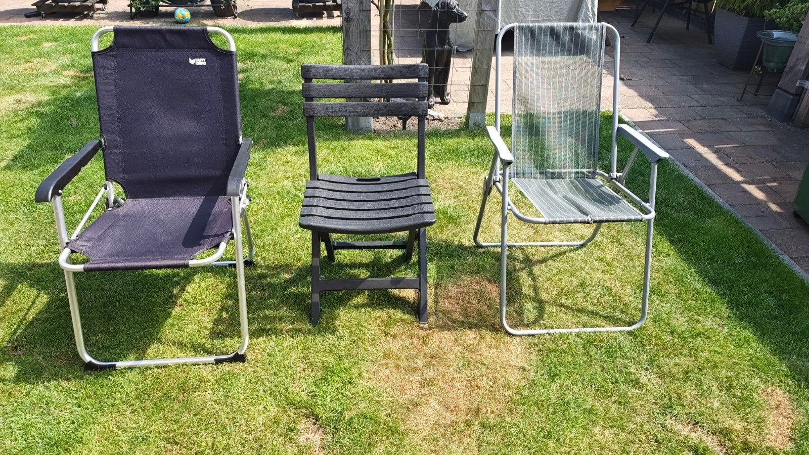 Diverse klapstoeltjes voor camping of strand, Ophalen, Gebruikt