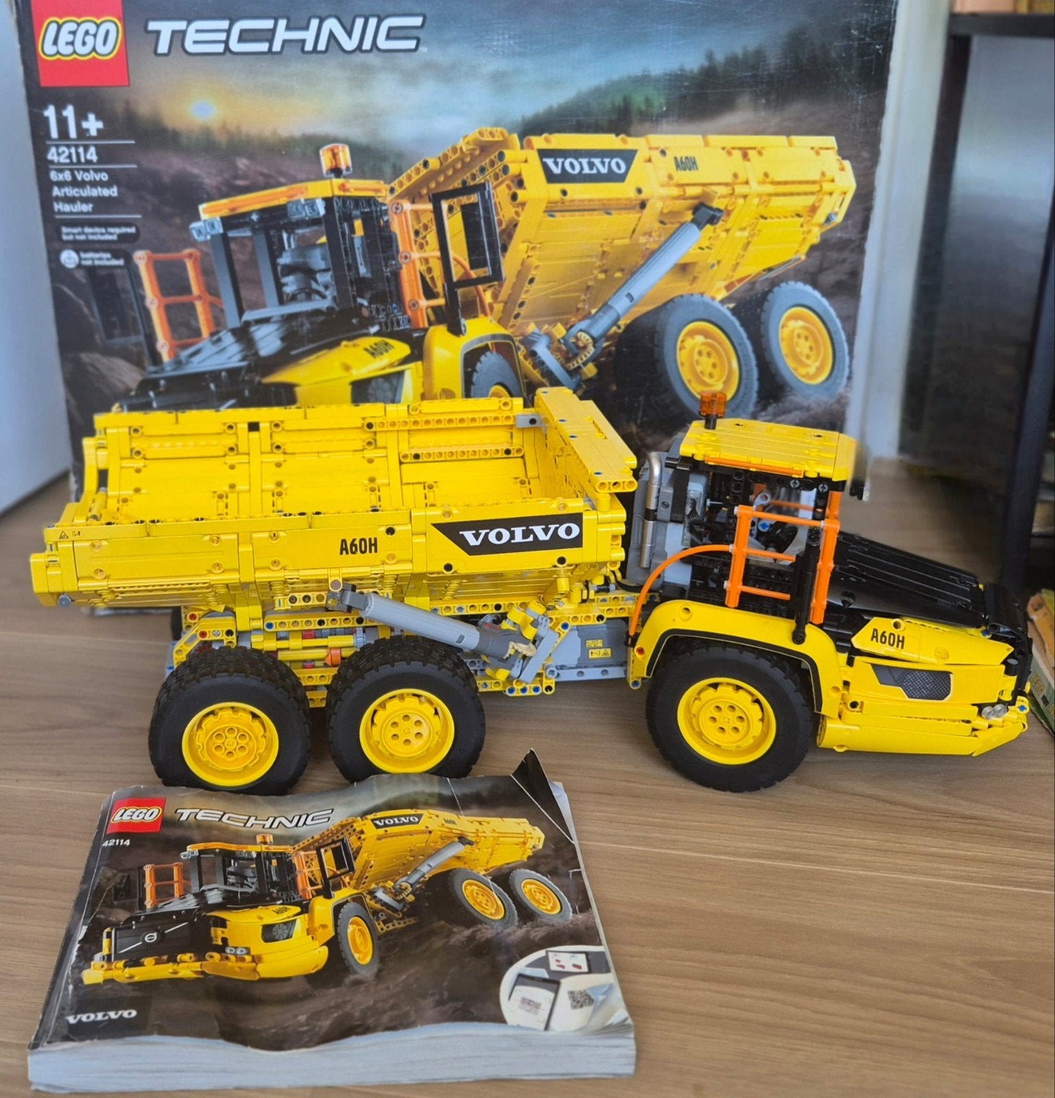 Lego technic 42114 volvo kieptruck, Ophalen, Compleet, Lego, Zo goed als nieuw