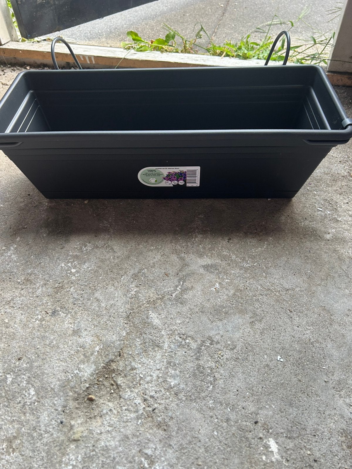Hang bakken voor planten 2x, Tuin en Terras, Ophalen, Kunststof, Minder dan 30 cm, Rond