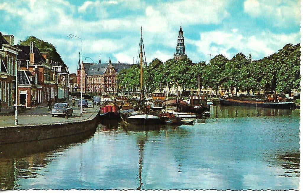 Groningen- -Verbindingskanaal., Verzamelen, Verzenden, 1960 tot 1980, Gelopen, Groningen