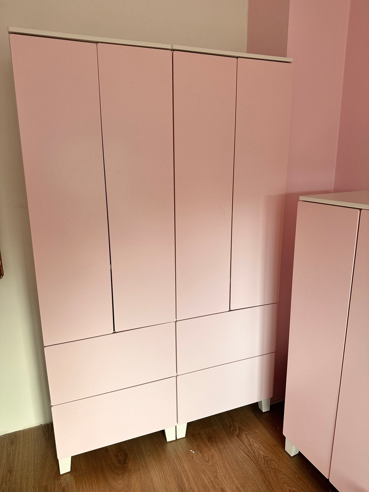 IKEA SMÅSTAD Kledingkast/Opbergkast Roze, Ophalen, Gebruikt, 50 tot 100 cm, Met lade(s)