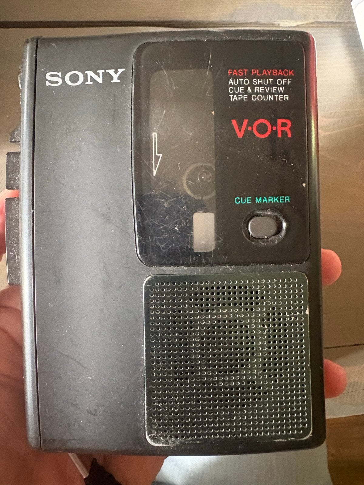 Sony Cassette-Corder TCM-S68V - Vintage Bandrecorder, Audio, Tv en Foto, Bandrecorders, Ophalen of Verzenden, Bandrecorder