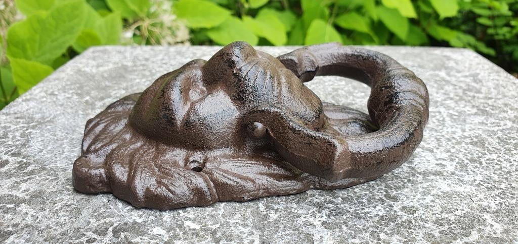 DEURKLOPPER LEEUW / gietijzer, Huis en tuin decoratie Marie, Nieuw, Info@huisentuindecoratiemarie.nl, Peize