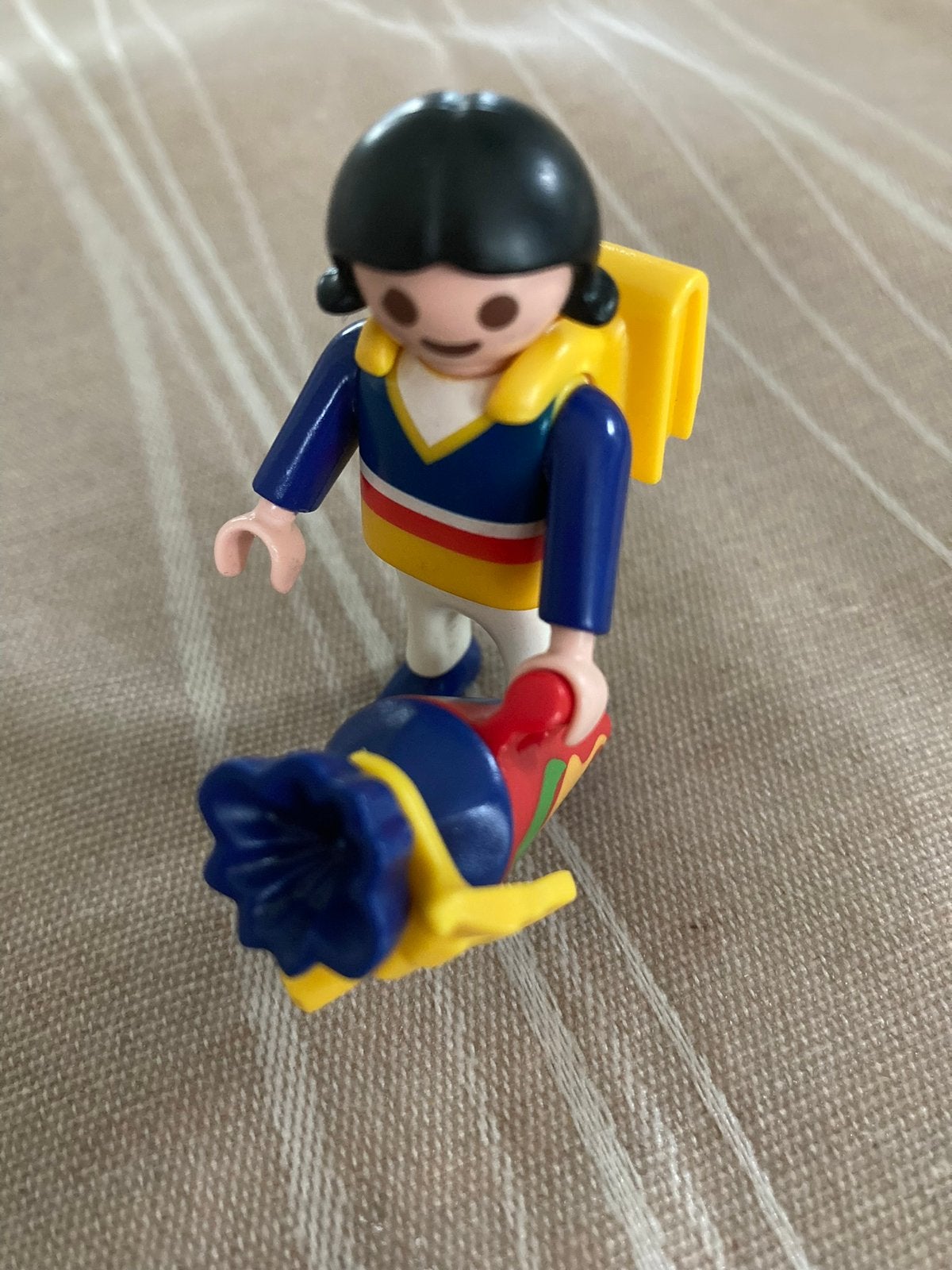 Playmobil meisje met snoepzak., Ophalen of Verzenden, Zo goed als nieuw