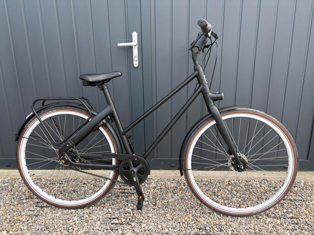 Zeer nette Cortina Blau damesfiets nexus 7 h56 met garantie, Fietsen en Brommers, Ophalen, ., Zo goed als nieuw, .