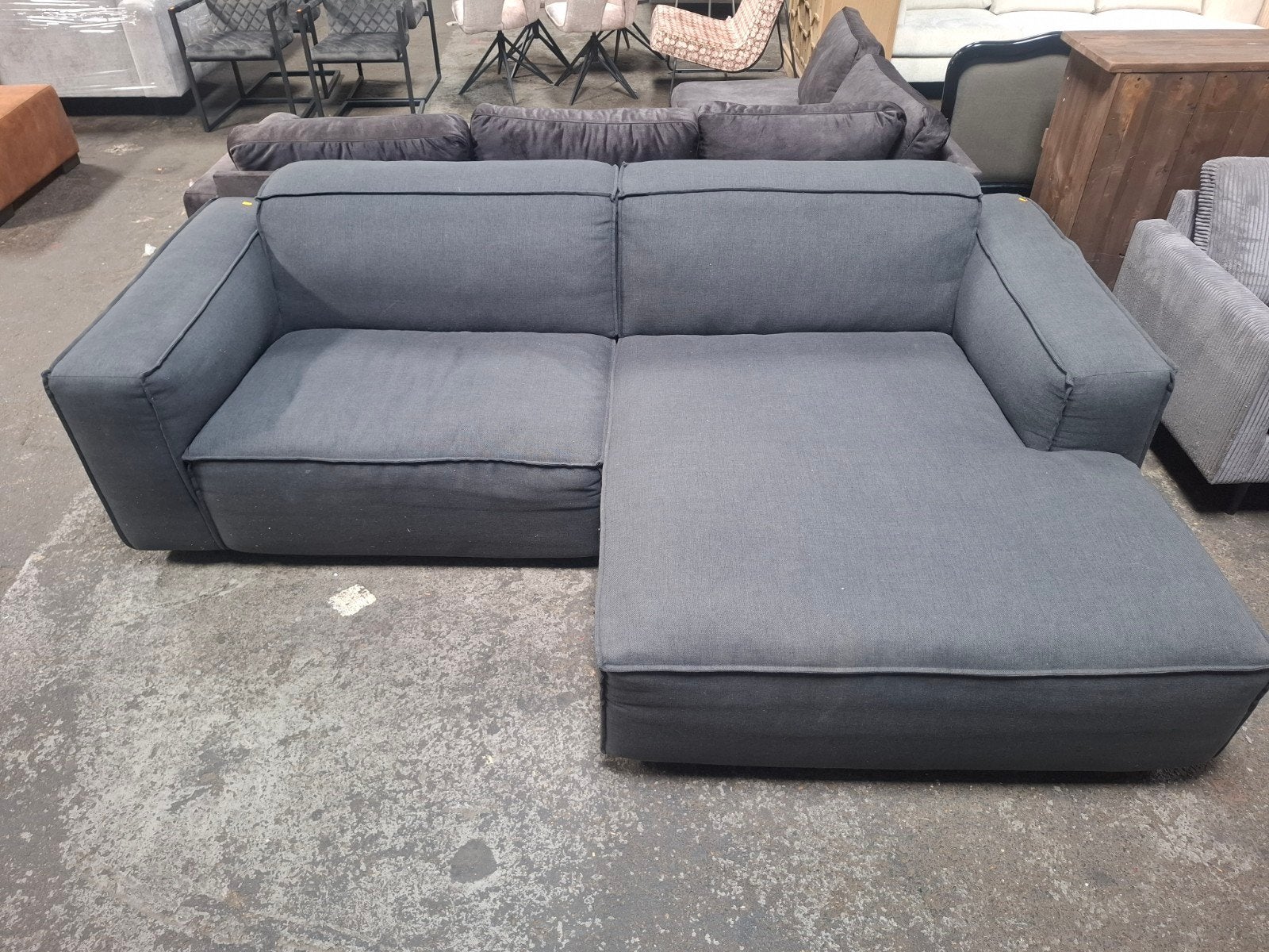 Comfortabele 2-zit bank B260 X L168, Huis en Inrichting, 250 tot 300 cm, Roxxz design, Ophalen of Verzenden, Rechte bank