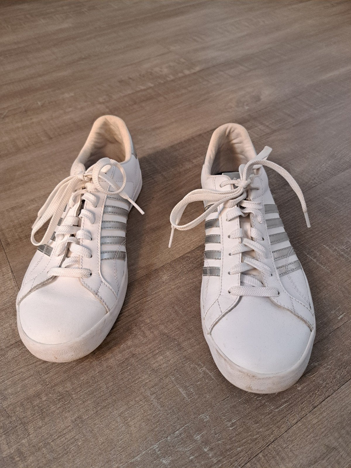 K-Swiss sneakers maat 40, Ophalen, Wit, K-Swiss, Sneakers of Gympen