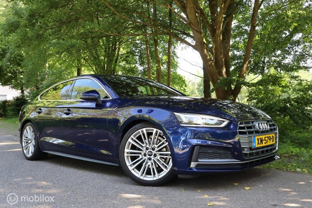 Audi A5 Sportback 40 TFSI Sport S-line Edition | Start&Stop, Auto's, Audi, Gebruikt, Euro 6, 1984 cc, Blauw