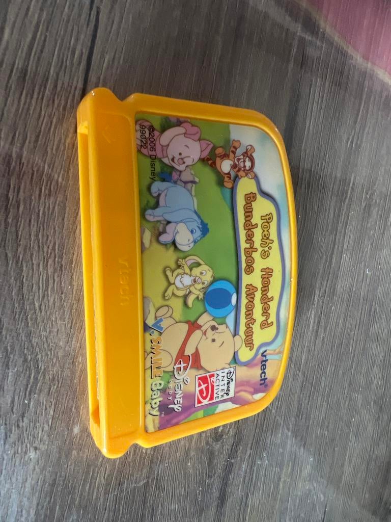 VTech V Smile Baby Winnie de Poeh's Honderd Bunder Avontuur, Puzzel en Educatief, Gebruikt, 1 speler, Ophalen of Verzenden