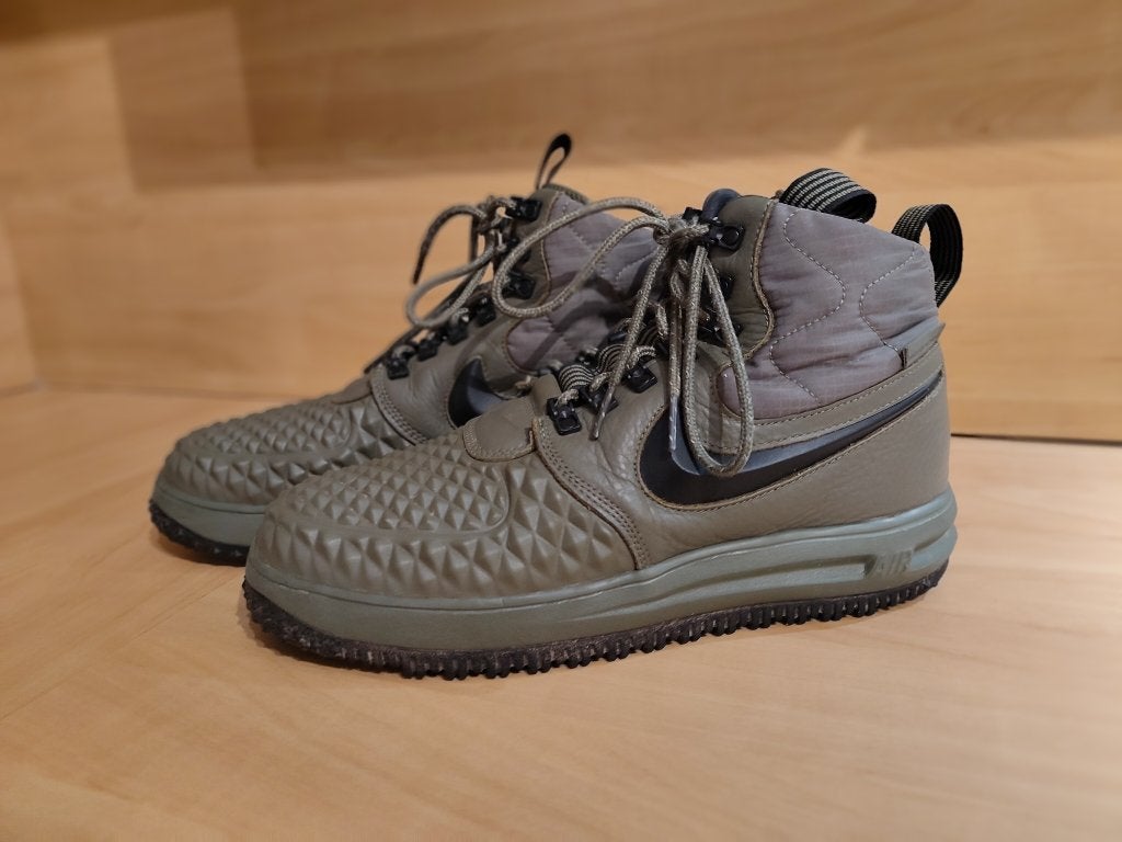 Nike Lunar Force 1 Duckboot, olijfgroen, maat 44, waterdicht, Overige kleuren, Boots, Nike, Ophalen of Verzenden