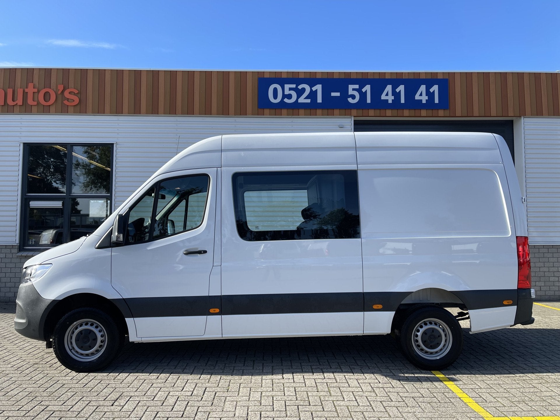 Mercedes-Benz Sprinter 317 1.9 CDI 170pk L2H2 DC 7 persoons, Auto's, Bestelauto's, Bedrijf, Te koop, ABS, Achteruitrijcamera, Airconditioning