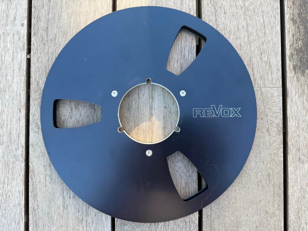 Revox spoel zwart 26cm Alu, Audio, Tv en Foto, Bandrecorders, Ophalen of Verzenden, Onderdeel