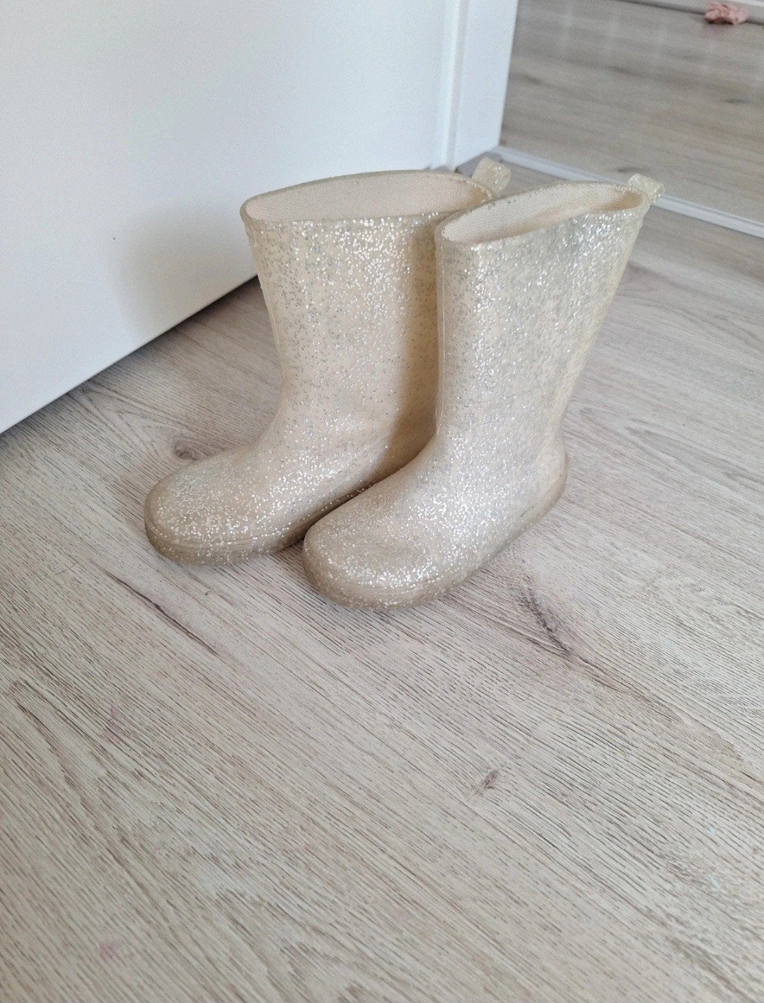 h en m regenlaars. glitters, Gebruikt, Meisje, H&M, Laarsjes