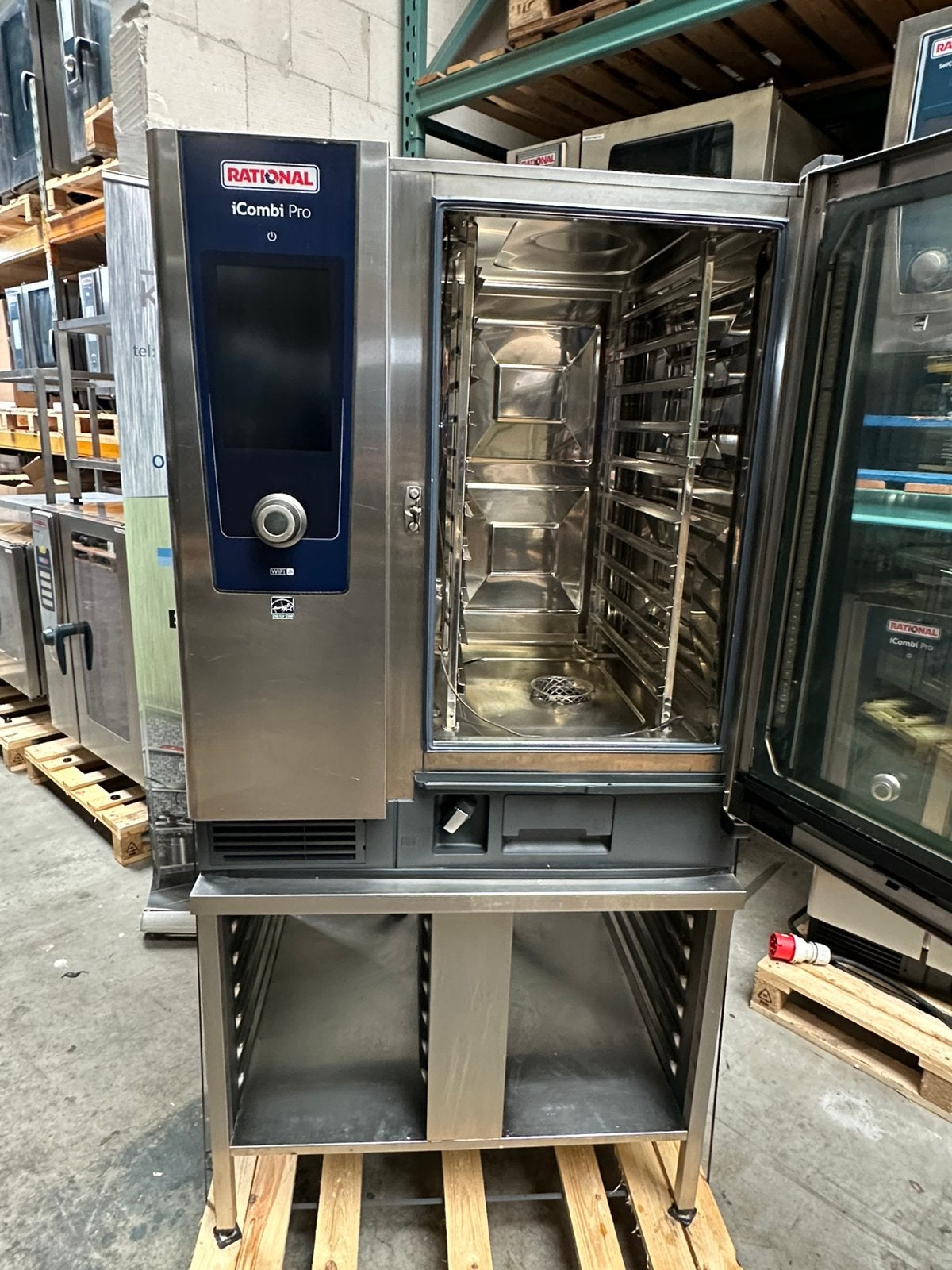 Rational Icombi Pro101E Combi Steamer met orgineel onderstel, Zakelijke goederen, Ophalen of Verzenden, Ovens, Magnetrons en Steamers