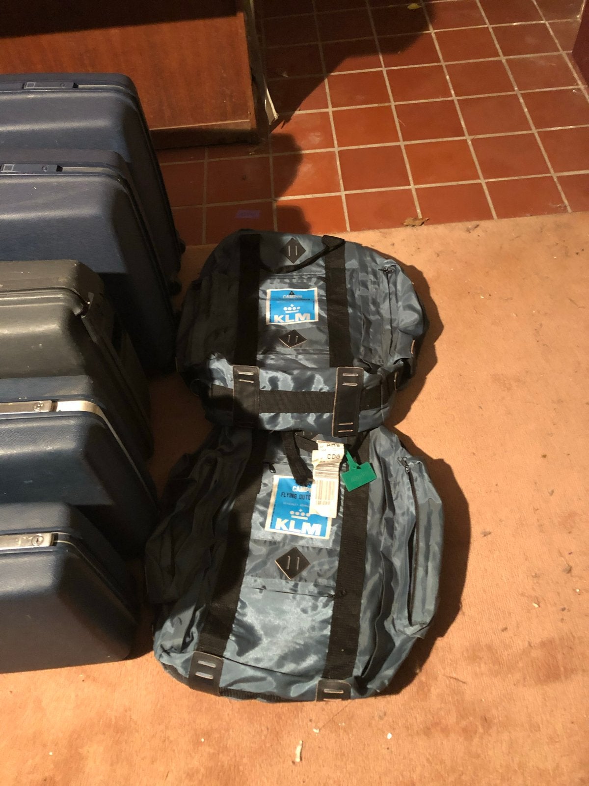 KLM Reistassen - Set van 2, Ophalen, 40 tot 60 cm, Gebruikt, 20 tot 30 cm