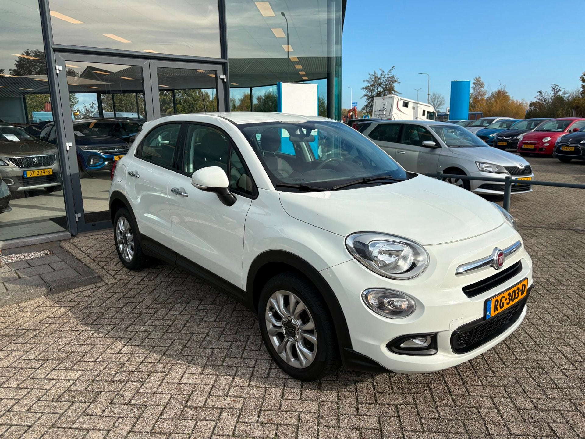 Fiat 500 X Cross 1.4 Turbo MultiAir PopStar, Auto's, Voorwielaandrijving, Dealer onderhouden, Stof, Gebruikt