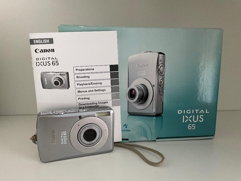 Canon Digital IXUS 65 camera, Audio, Tv en Foto, Fotocamera's Digitaal, Canon, Ophalen of Verzenden, Zo goed als nieuw, Minder dan 4 keer