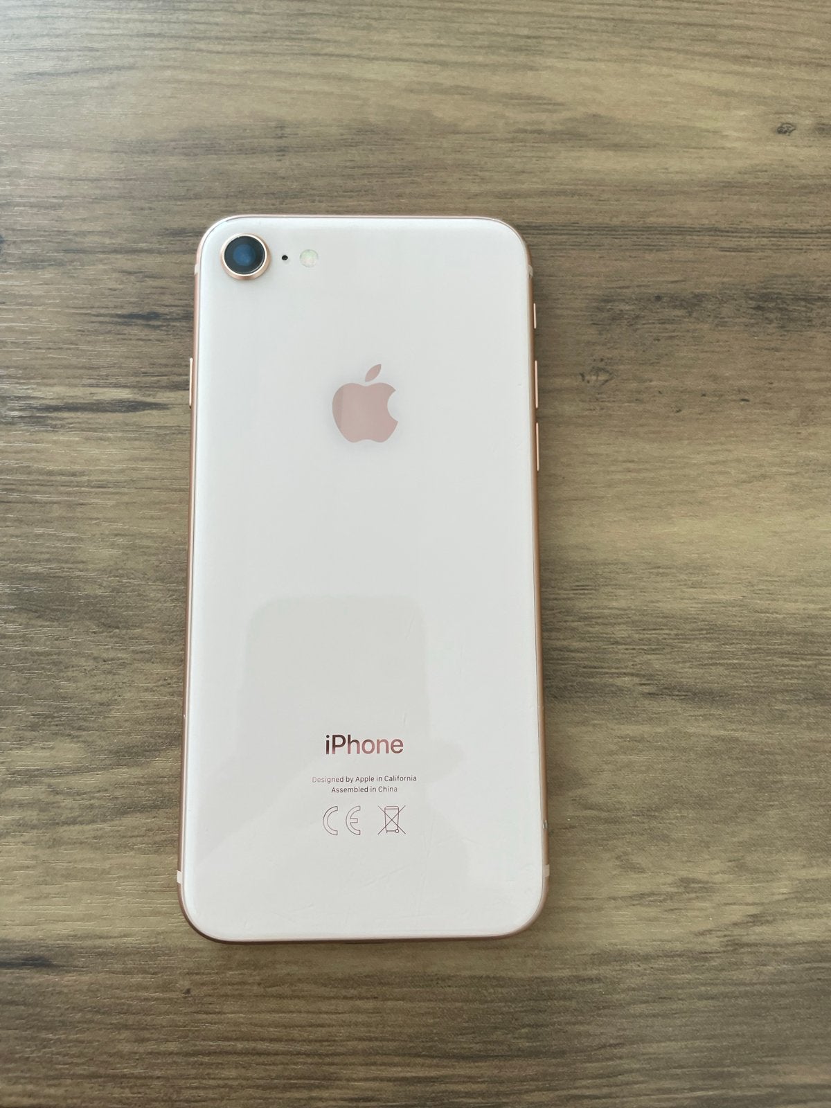 iPhone 8 64 GB- Wit - Roségoud, Telecommunicatie, Mobiele telefoons | Apple iPhone, Gebruikt, Ophalen of Verzenden, 64 GB, Zonder abonnement