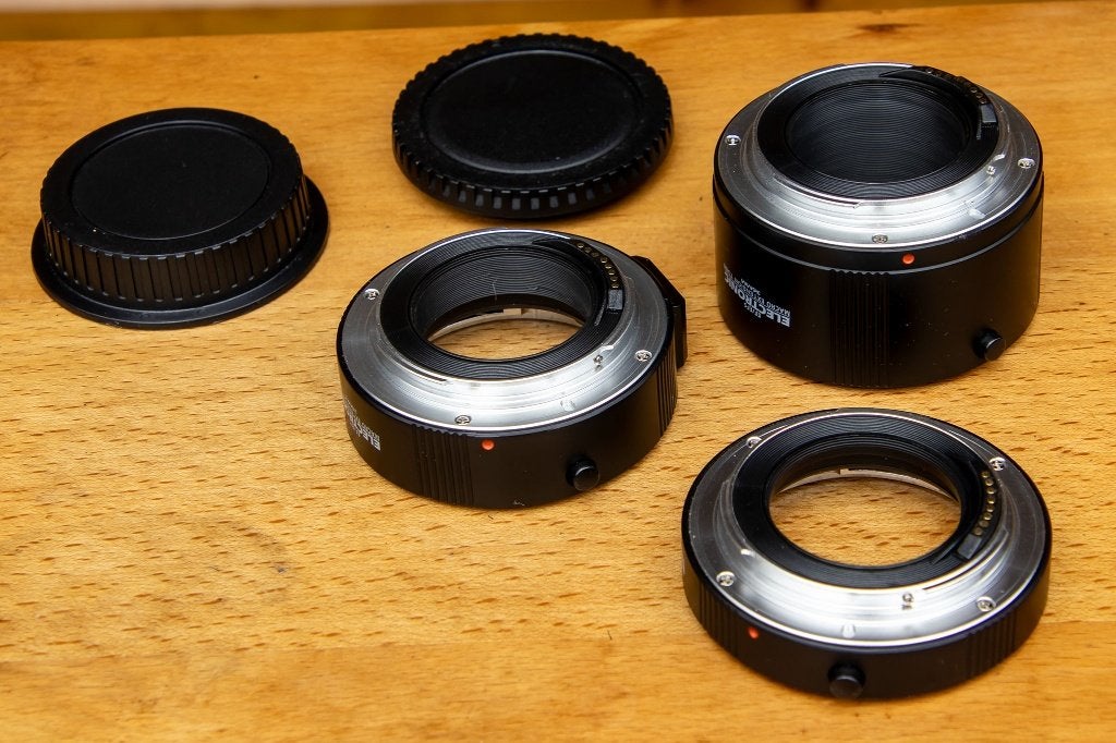 Camera Tussenringen, Verzenden, Zo goed als nieuw, Overige Merken, Geen optische zoom