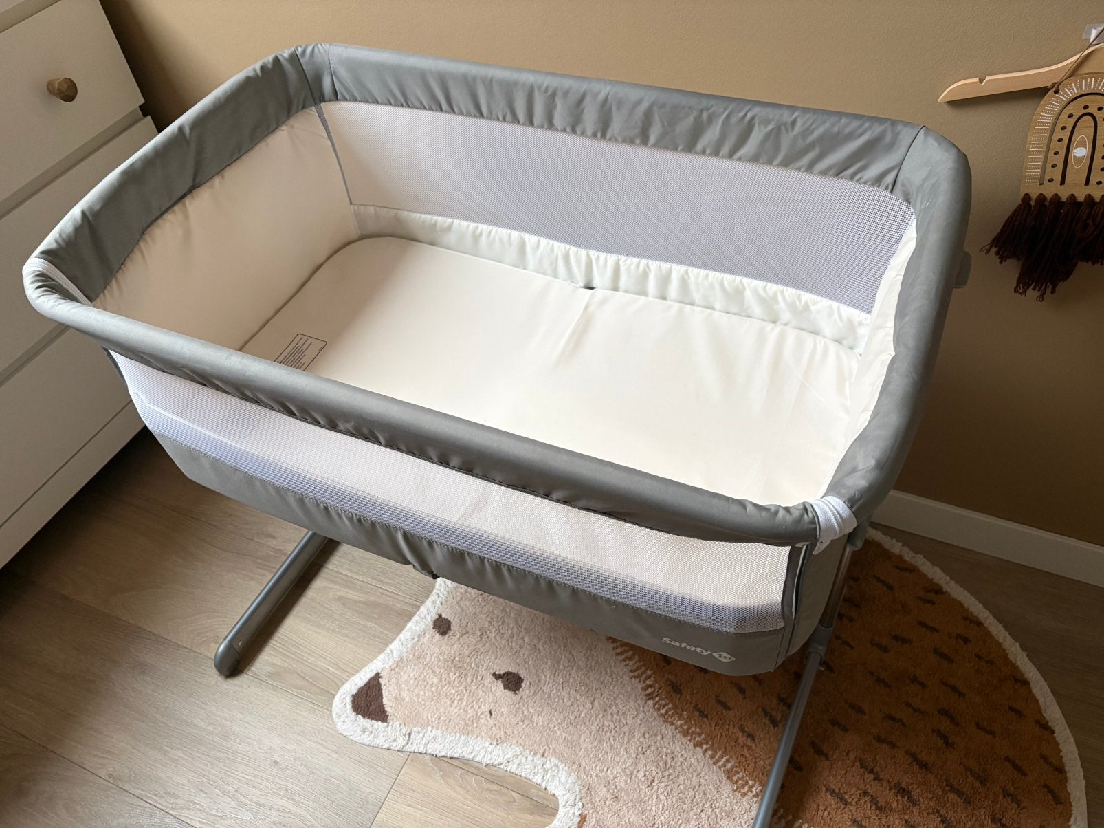 Co Sleeper Safety 1st uitklapbaar, Ophalen, Zo goed als nieuw, Wieg