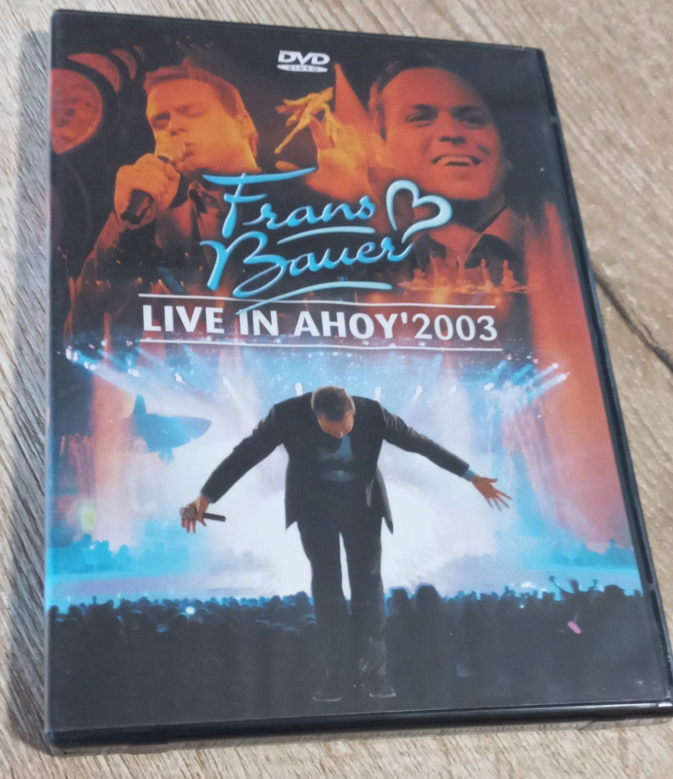 Frans Bauer - Live in Ahoy' 2003 DVD, Inclusief boekje, Gebruikt, Alle leeftijden, Concert
