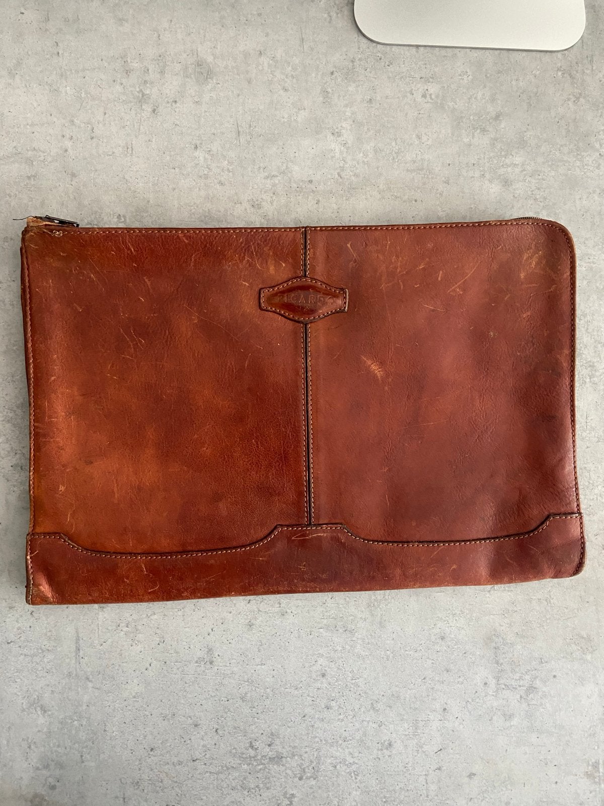 Picard Leren Laptop/iPad Tas - Handig en Afsluitbaar, Ophalen of Verzenden, 15 inch, Gebruikt, Overige typen