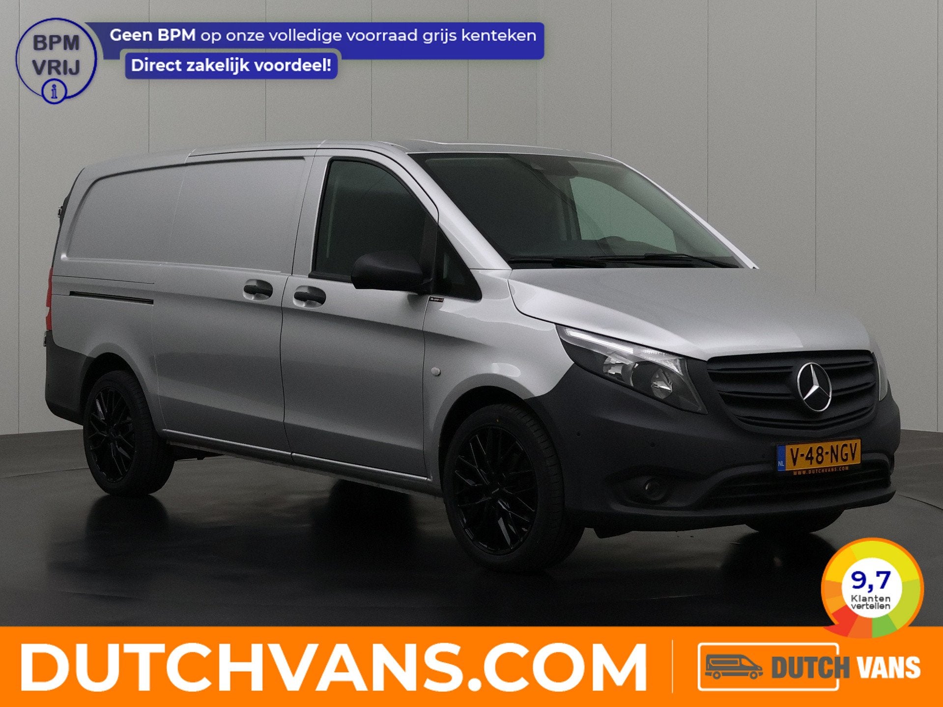 Mercedes-Benz Vito 116CDi 9G-Tronic Automaat Lang | Multimed, Auto's, Automaat, Gebruikt, 4 cilinders, 2000 kg