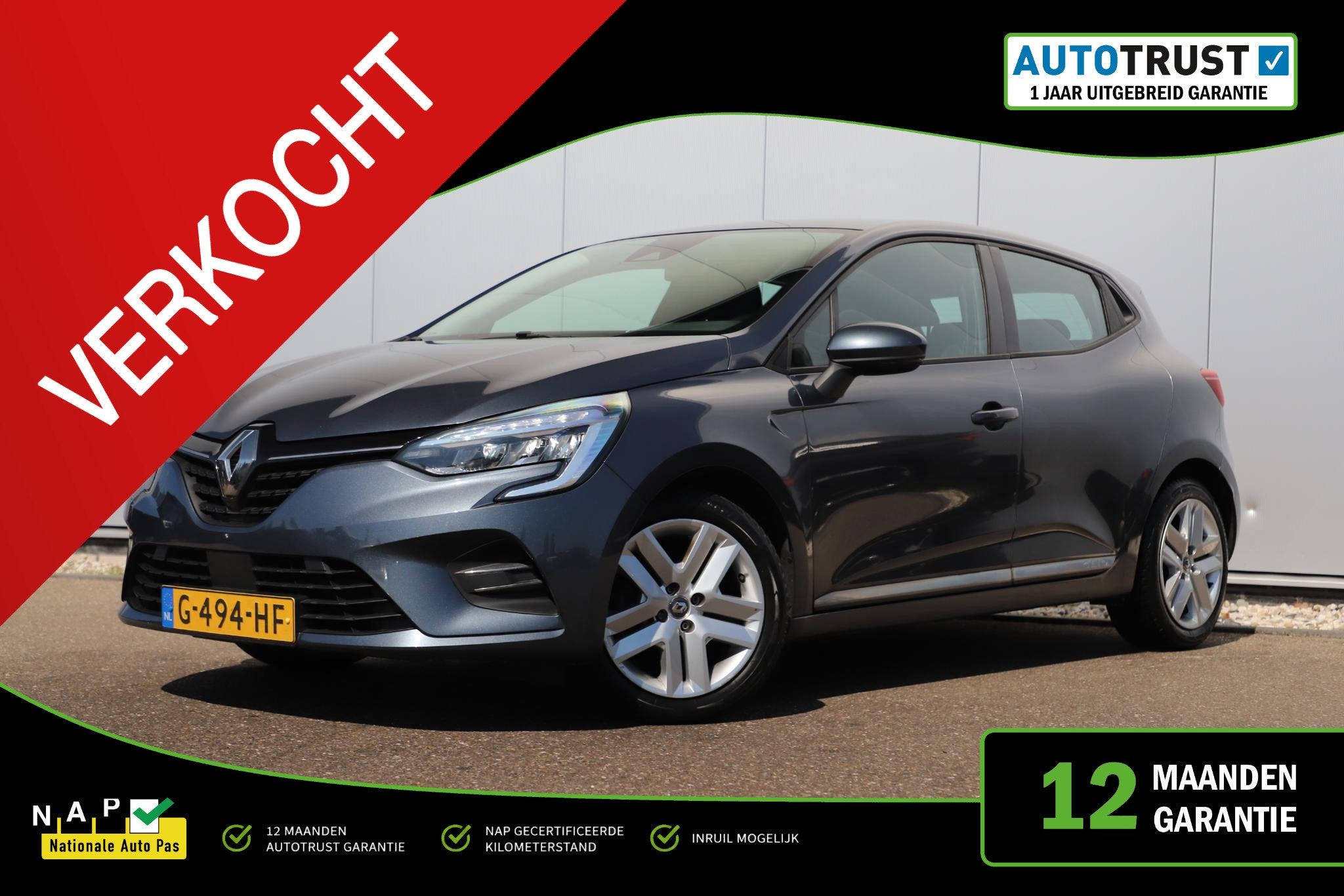 Renault Clio 1.0 TCe Zen 101PK Navigatie Carplay Android Air