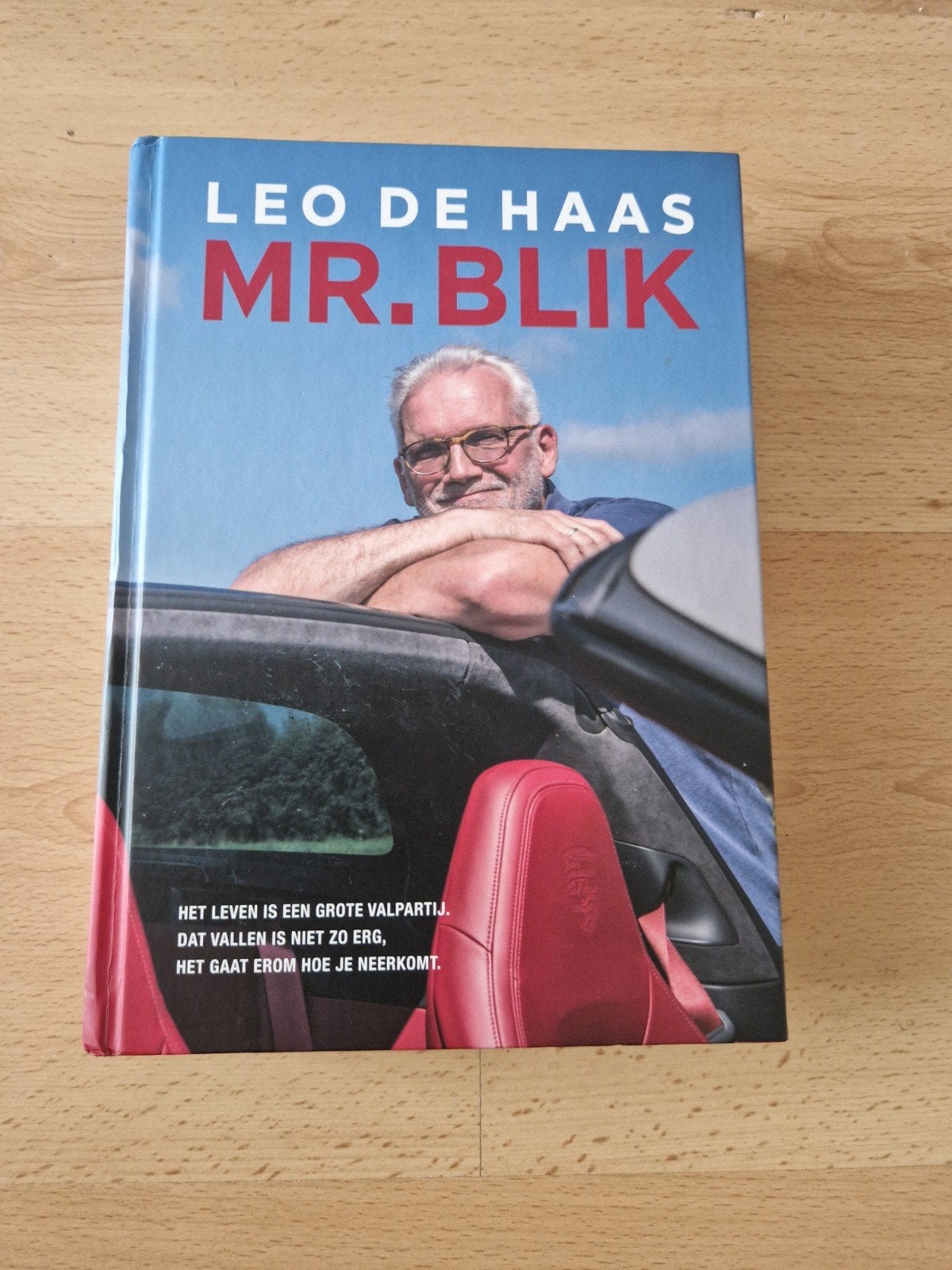 hardcover boek leo de haas mr blik limited edition gesigneer, Ophalen of Verzenden, Zo goed als nieuw, Overige