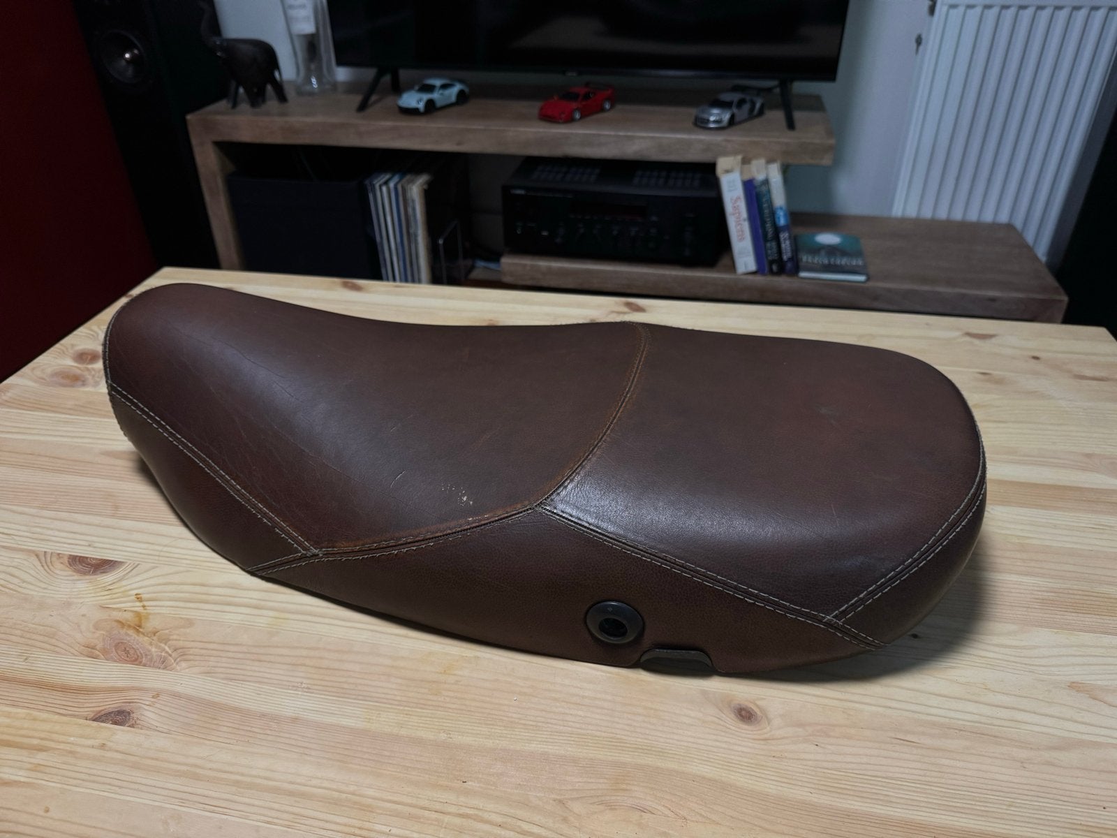 Vespa LX buddyseat van echt leer, Ophalen of Verzenden, Gebruikt, Zadel, Vespa