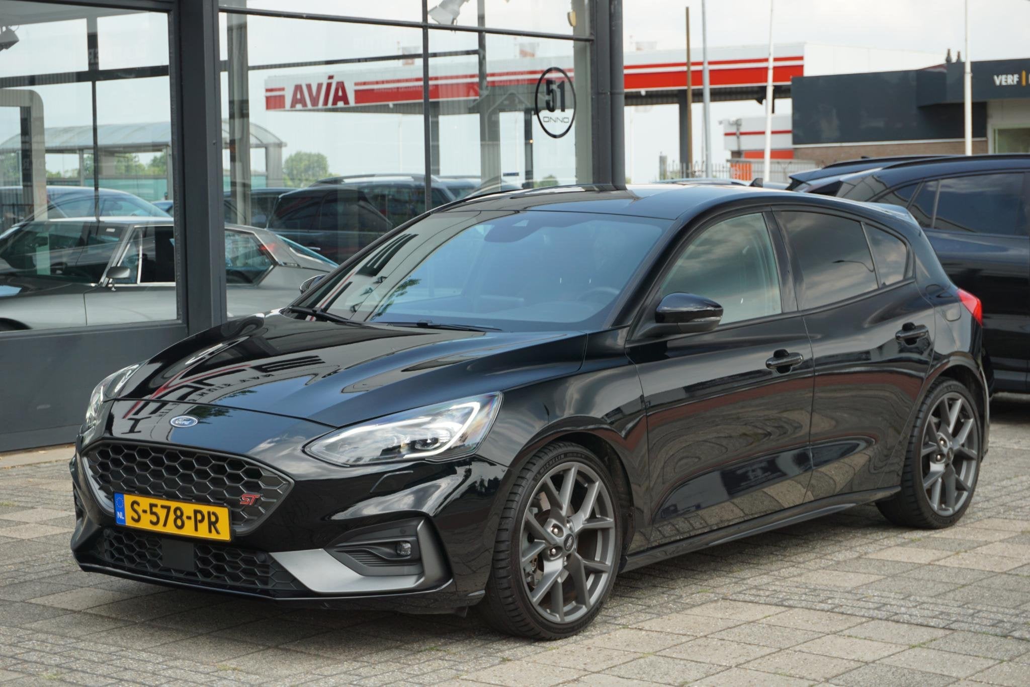 Ford Focus 2.3 EcoBoost ST-3 | B&O | ACC, Auto's, 1408 kg, Gebruikt, 4 cilinders, Met garantie (alle)