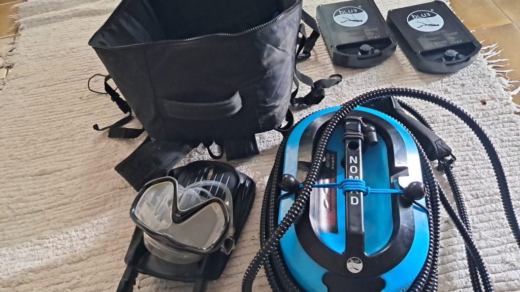 BLU3 Nomad Mini duikcompressor met accessoires, Ophalen, Nieuw, Overige merken