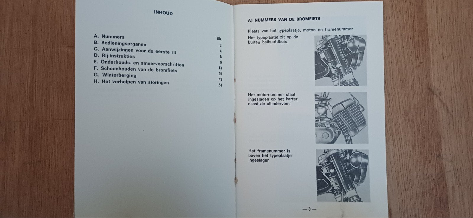 Puch  Grand Prix  M 50  instructieboekje, Ophalen of Verzenden