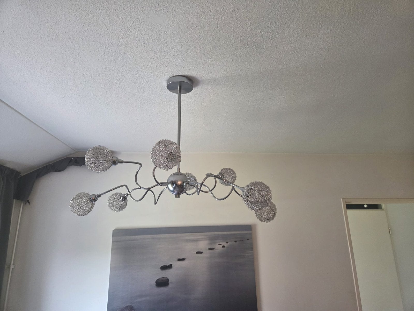 3 delige Lampenset, Huis en Inrichting, Lampen | Kroonluchters, Ophalen, Zo goed als nieuw