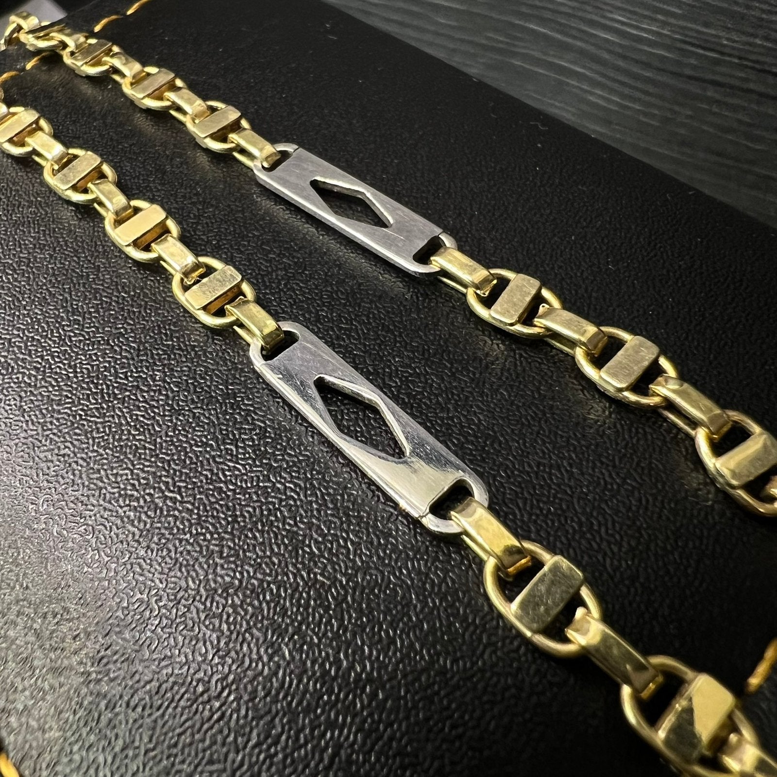 14k gouden ketting prachtig kingsley schakel, Ophalen of Verzenden, Nieuw, Goud