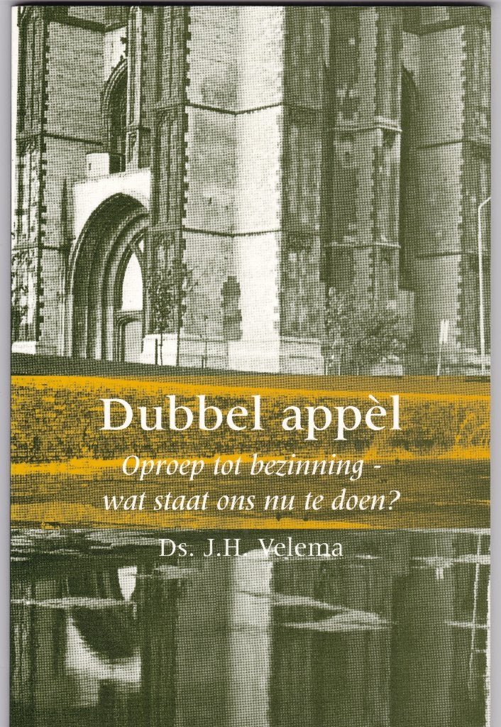 Velema,J.H.-DUBBEL APPÈL oproep tot bezinning-wat staat ons, Ophalen of Verzenden, Gelezen, Velema,J.H., Christendom | Protestants
