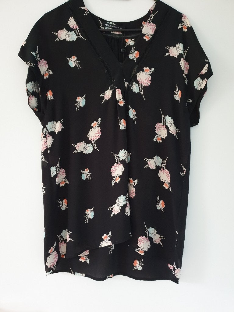 Top Expresso maat 38, Kleding | Dames, Tops, Expresso, Zwart, Nieuw, Korte mouw